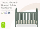 Grassy Glen (357) 29-Milano 4-in-1 Convertible Crib