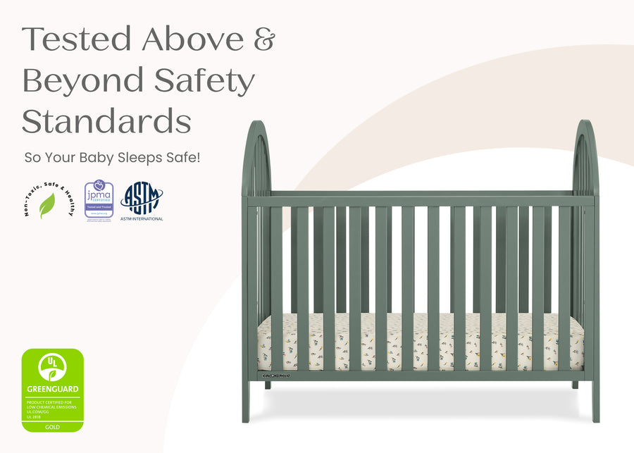 Grassy Glen (357) 29-Milano 4-in-1 Convertible Crib