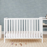 Ruby 6-in-1 Convertible Crib & Changing Table 2-Piece Set