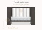 Rustic Grey (084) 21-Aerin 4-in-1 Convertible Crib