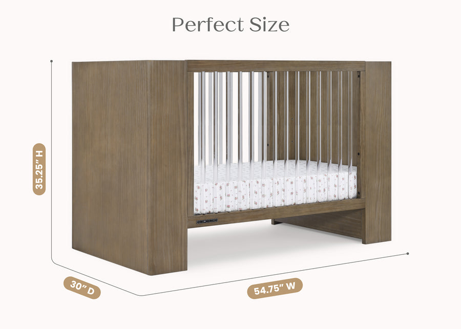 Aged Oak (845) 7-Aerin 4-in-1 Convertible Crib