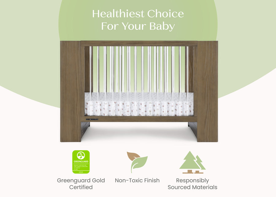 Aged Oak (845) 4-Aerin 4-in-1 Convertible Crib