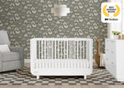 Bianca White (130) 2-Rhodes 4-in-1 Convertible Crib