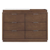 DCB: Teak Brown (1526) 26-Forever 6 Drawer Dresser with Interlocking Drawers - Naturals Collection