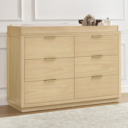 Forever 6 Drawer Dresser with Interlocking Drawers - Naturals Collection