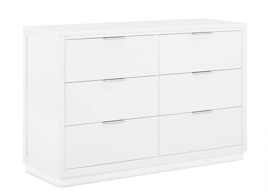 Forever 6 Drawer Dresser with Interlocking Drawers - Classic Collection 8-Forever 6 Drawer Dresser with Interlocking Drawers - Classic Collection