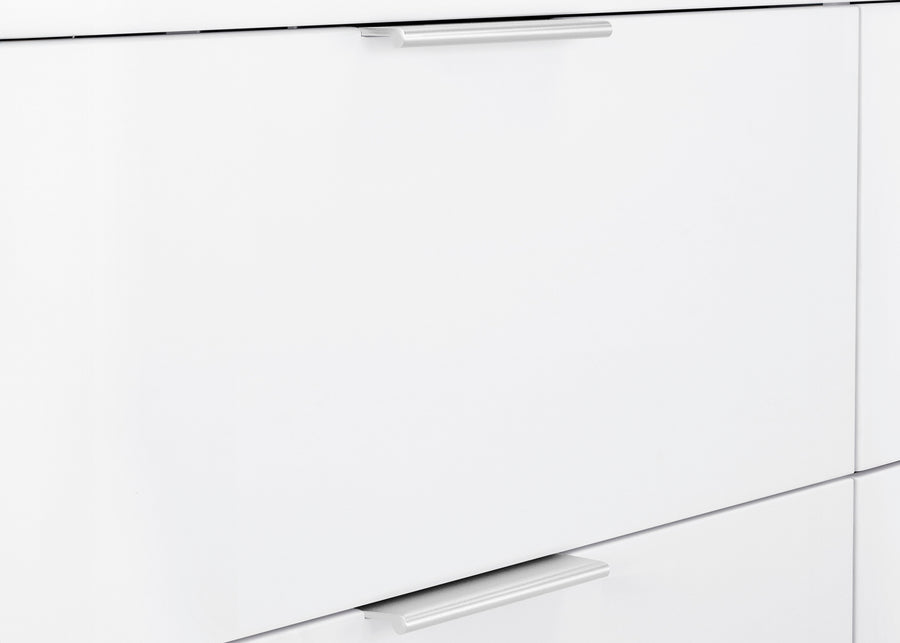 Bianca White (130) 5-Forever 6 Drawer Dresser with Interlocking Drawers - Classic Collection