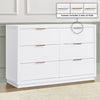 Forever 6 Drawer Dresser with Interlocking Drawers - Classic Collection 30-Forever 6 Drawer Dresser with Interlocking Drawers - Classic Collection
