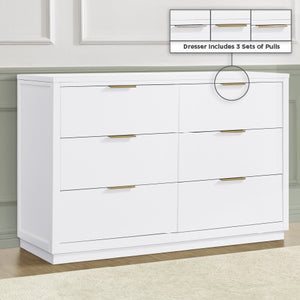 Forever 6 Drawer Dresser with Interlocking Drawers - Classic Collection 10