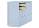 Cloud Blue (1528) 12-Forever 6 Drawer Dresser with Interlocking Drawers - Classic Collection