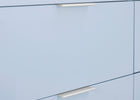 Cloud Blue (1528) 13-Forever 6 Drawer Dresser with Interlocking Drawers - Classic Collection