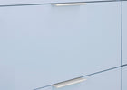 Cloud Blue (1528) 5-Forever 6 Drawer Dresser with Changing Top and Interlocking Drawers - Classic Collection