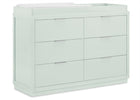Light Sage (389) 14-Forever 6 Drawer Dresser with Changing Top and Interlocking Drawers - Classic Collection