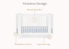 Bianca White (130) 6-Noah 4-in-1 Convertible Crib