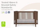 Teak Brown (1526) 33-Noah 4-in-1 Convertible Crib
