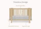 Natural Sandstone (1544) 21-Noah 4-in-1 Convertible Crib