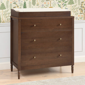 Serena 3 Drawer Dresser with Changing Top and Interlocking Drawers 20