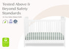 Bianca White (130) 8-Serena 4-in-1 Convertible Crib