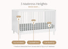 Bianca White (130) 20-William 4-in-1 Convertible Crib - Greenguard Gold Certified