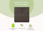 Rustic Grey (084) 69-Forever 4 Drawer Dresser with Changing Top and Interlocking Drawers - Naturals Collection