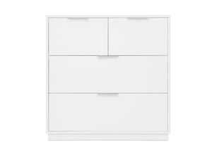 Bianca White (130) 4-Forever 4 Drawer Dresser with Changing Top and Interlocking Drawers - Classic Collection