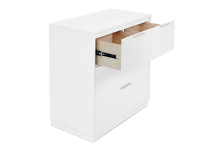 Bianca White (130) 5-Forever 4 Drawer Dresser with Changing Top and Interlocking Drawers - Classic Collection