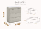 Rustic Mist (1373) 56-Forever 4 Drawer Dresser with Changing Top and Interlocking Drawers - Naturals Collection