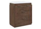 Teak Brown (1526) 28-Forever 4 Drawer Dresser with Changing Top and Interlocking Drawers - Naturals Collection