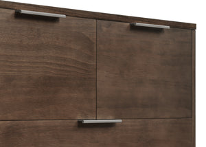 Teak Brown (1526) 11-Forever 4 Drawer Dresser with Changing Top and Interlocking Drawers - Naturals Collection