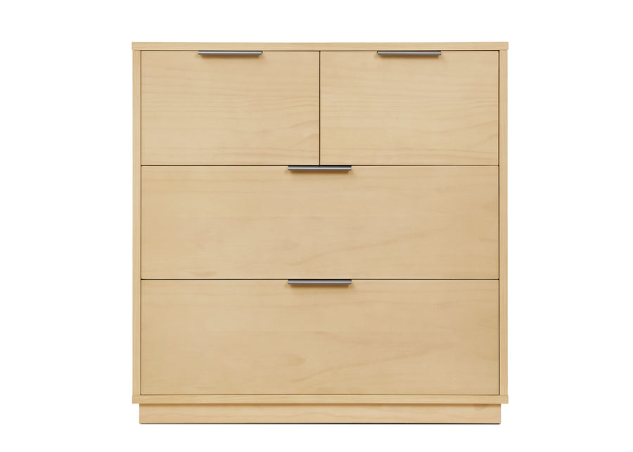 Natural Sandstone (1544) 46-Forever 4 Drawer Dresser with Changing Top and Interlocking Drawers - Naturals Collection