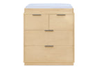 Natural Sandstone (1544) 44-Forever 4 Drawer Dresser with Changing Top and Interlocking Drawers - Naturals Collection