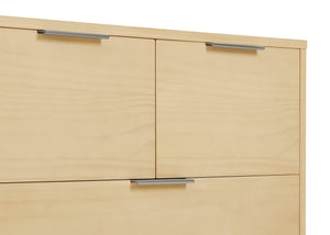 Natural Sandstone (1544) 25-Forever 4 Drawer Dresser with Changing Top and Interlocking Drawers - Naturals Collection