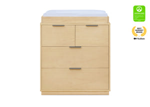 Natural Sandstone (1544) 21-Forever 4 Drawer Dresser with Changing Top and Interlocking Drawers - Naturals Collection