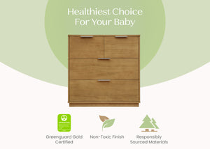 Acorn (755) 24-Forever 4 Drawer Dresser with Changing Top and Interlocking Drawers - Naturals Collection