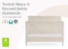Soft Beige (1560) 46-Penelope 6-in-1 Convertible Crib