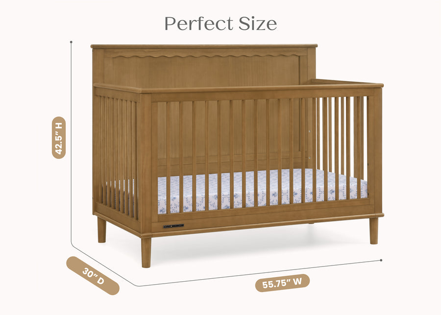 Acorn (755) 6-Penelope 6-in-1 Convertible Crib