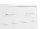 Bianca White (130) 14-Classic 4 Drawer Dresser with Changing Top and Interlocking Drawers