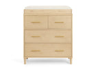 Classic 4 Drawer Dresser with Changing Top and Interlocking Drawers 64-Classic 4 Drawer Dresser with Changing Top and Interlocking Drawers
