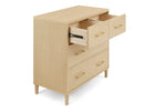 Natural Sandstone (1544) 61-Classic 4 Drawer Dresser with Changing Top and Interlocking Drawers
