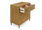 Acorn (755) 29-Classic 4 Drawer Dresser with Changing Top and Interlocking Drawers