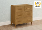 Acorn (755) 18-Classic 4 Drawer Dresser with Changing Top and Interlocking Drawers