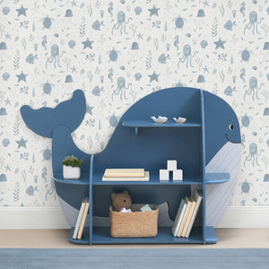 Whale Bookcase 4-Whale Bookcase