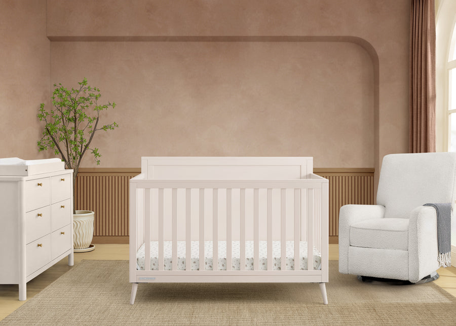 Soft Beige (1560) 18-Lola 6-in-1 Convertible Crib