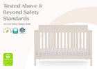 Soft Beige (1560) 8-Isabelle 6-in-1 Convertible Crib