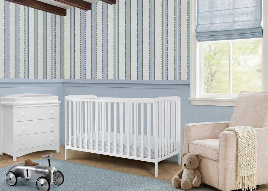 White (1587) 1-Emmie 4-in-1 Convertible Crib
