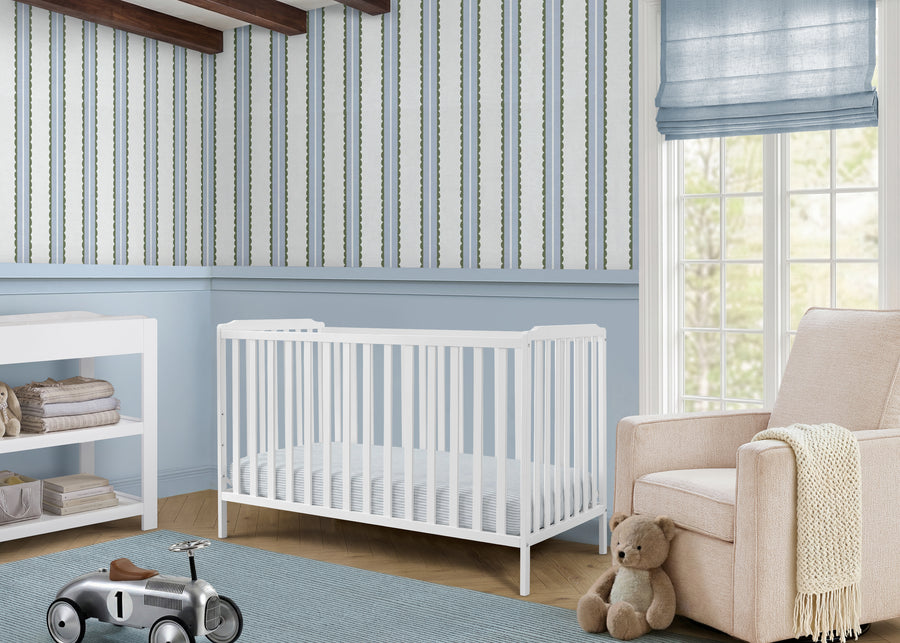 White (1587) 1-Emmie 4-in-1 Convertible Crib