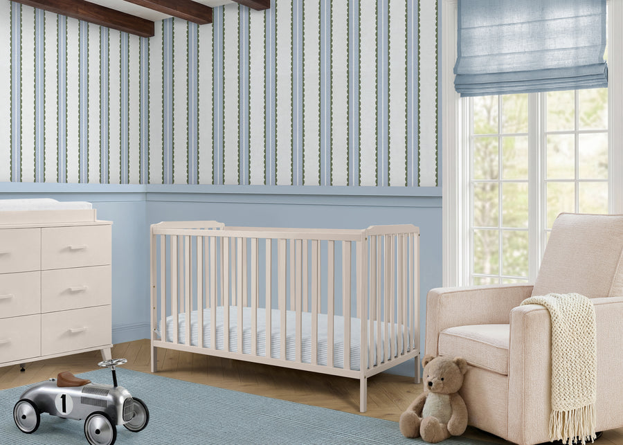 Soft Beige (1590) 21-Emmie 4-in-1 Convertible Crib