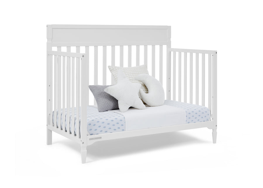 Bianca White (130) 13-Elliot 6-in-1 Convertible Crib