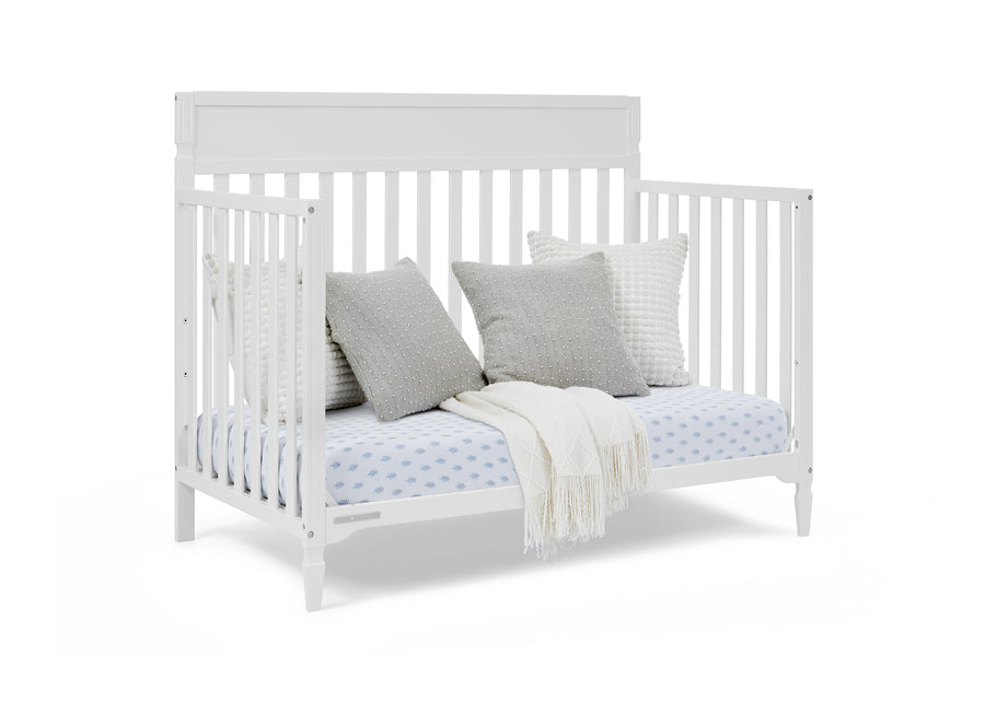 Bianca White (130) 14-Elliot 6-in-1 Convertible Crib