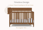 Chestnut (836) 24-Elliot 6-in-1 Convertible Crib